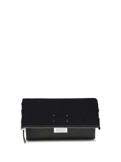Maison Margiela 5ac Hobo Medium Shoulder Bag In Black