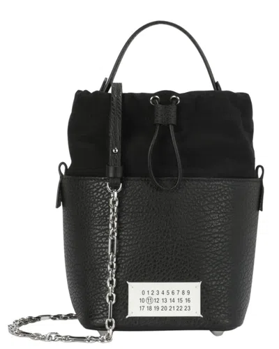 MAISON MARGIELA MAISON MARGIELA 5AC LEATHER BUCKET BAG