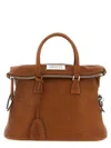 Maison Margiela Medium 5ac Loved To Death Leather Top Handle Bag In Brown