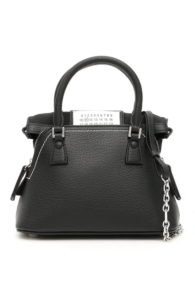 Maison Margiela 5ac Micro Bag In Black