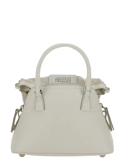 Maison Margiela 5ac Classique Hand Bag In White