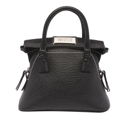 Maison Margiela 5ac Micro Hand Bag In Black