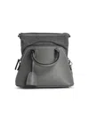Maison Margiela 5ac Mini Bag In Pebble Grey Leather In Gray