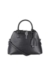 Maison Margiela 5ac Classique Mini Leather Tote Bag In Negro
