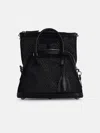 Maison Margiela '5ac Mini' Black Leather Blend Bag In Black