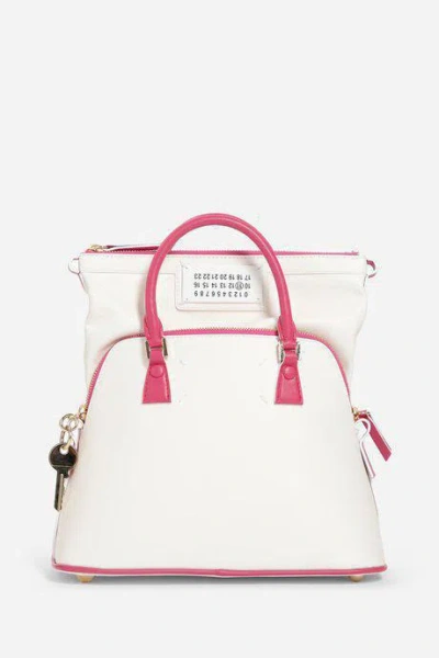 Maison Margiela 5ac Mini Handbag In T4332 White