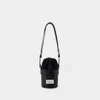 MAISON MARGIELA 5AC MINI HOBO BAG - MAISON MARGIELA - BLACK - LEATHER