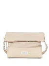 Maison Margiela 5ac Hobo Small Shoulder Bag In Neutral