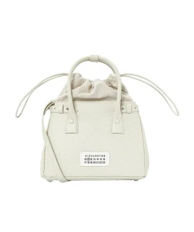 Maison Margiela 5ac Shoulder Bag In White
