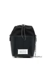 Maison Margiela Borsa A Secchiello 5ac Piccola In Black
