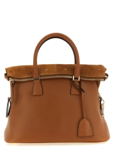 Maison Margiela 5ac Shoulder Bag In Brown