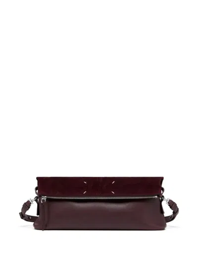 Maison Margiela "5ac" Soft Pouch Bag In Red