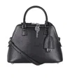 Maison Margiela 5ac Classique Mini Leather Tote Bag In Black