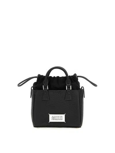 Maison Margiela 5ac Tote Horizontal Handbag In Black