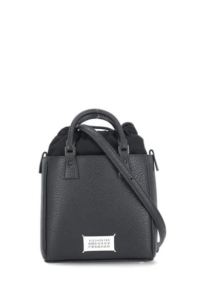 Maison Margiela 5ac Tote Vertical Bag In Black