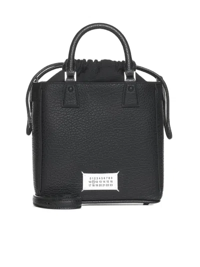 Maison Margiela 5ac Tote Vertical Bag In Black