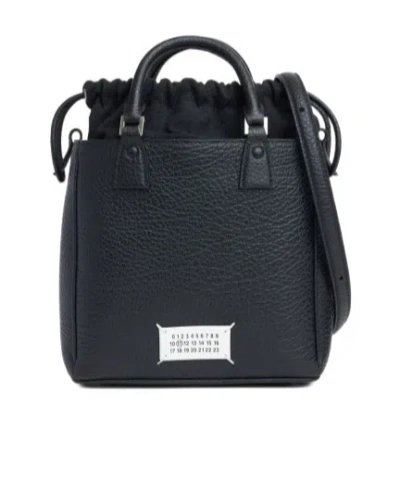 Maison Margiela 5ac Tote Vertical Grain Shoulder Bag