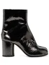 Maison Margiela Tabi 80mm Ankle Boots In Nine Iron