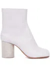 Maison Margiela Purple Tabi Ankle Boots In Purple