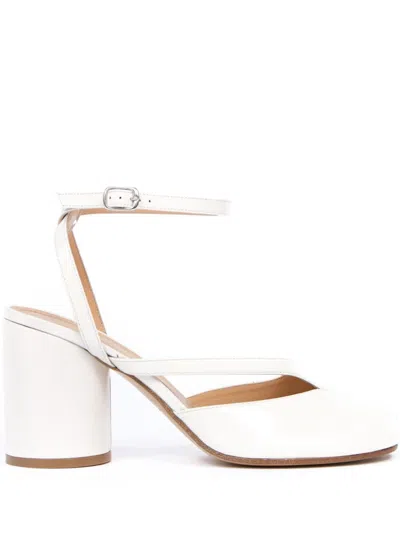 Maison Margiela Off-white Tabi Pump Sandal Heels