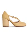 Maison Margiela Tabi Strappy Block-heel Pumps