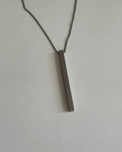 Pre-owned Maison Margiela 925 Silver Chain Necklace