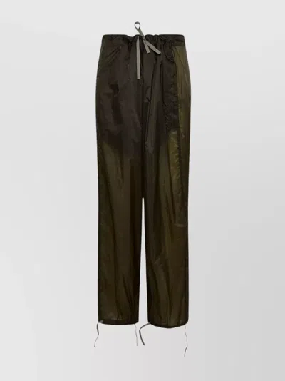 Maison Margiela Wide Leg Pants In Yellow