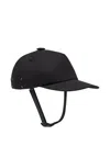 Maison Margiela Adjustable Strap Baseball Cap In Black