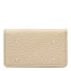 Maison Margiela Amande Cowhide Leather Wallets In Neutral