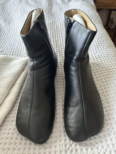 Pre-owned Maison Margiela Anatomical Boots In Black