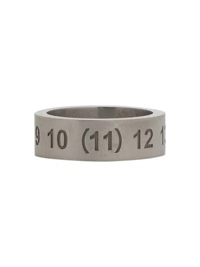 MAISON MARGIELA ANELLO CON LOGO