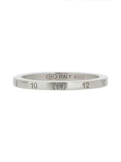 MAISON MARGIELA MAISON MARGIELA ANELLO CON NUMERIC SIGNATURE