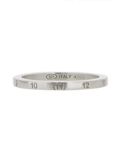 MAISON MARGIELA MAISON MARGIELA ANELLO CON NUMERIC SIGNATURE