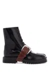 Maison Margiela "brushed Leather Tabi Boots