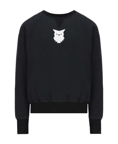 Maison Margiela Animal Totem Patch-detail Sweatshirt In Black