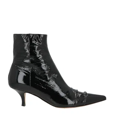 Maison Margiela Ankle Boots In Black
