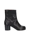 Maison Margiela Ankle Boots Tabi In Black