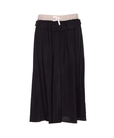 Maison Margiela 'anonimity Of The Lining' Skirt In Black