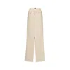 Maison Margiela Anonymity Of The Lining Denim Skirt Woman Cream In Neutral