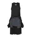 Maison Margiela Anonymity Of The Lining Dress Woman Grey Wash In Black