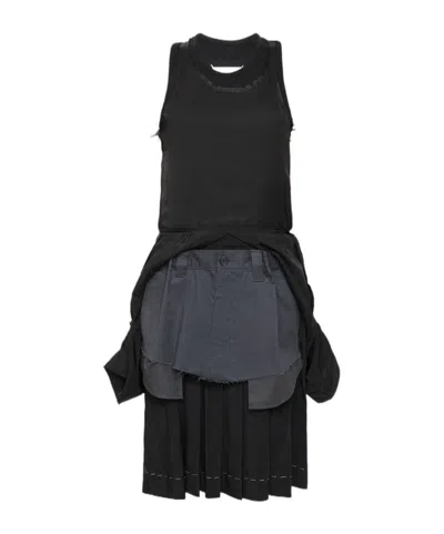 Maison Margiela Anonymity Of The Lining Dress In Black