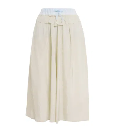 MAISON MARGIELA ANONYMITY OF THE LINING MIDI SKIRT