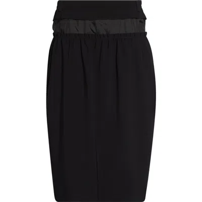 Maison Margiela Anonymity Of The Lining Pencil Skirt In Black