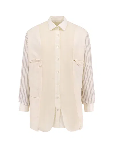 MAISON MARGIELA ANONYMITY OF THE LINING REVERSIBLE WOOL BLEND BLAZER