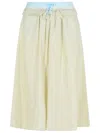 Maison Margiela Beige Aloe Anonymity Of The Lining Skirt