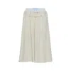 Maison Margiela Beige Aloe Anonymity Of The Lining Skirt