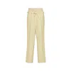 Maison Margiela Anonymity Of The Lining Trousers Man Ecru In Neutral