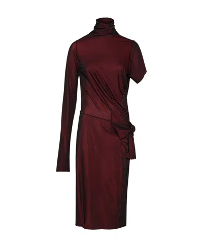 MAISON MARGIELA MAISON MARGIELA ASYMMETRIC SLEEVED DRESS