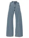 MAISON MARGIELA MAISON MARGIELA ASYMMETRICAL WAIST JEANS