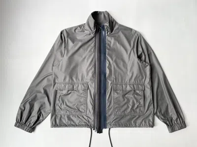 Pre-owned Maison Margiela A/w 17 Multi Zip Nylon Utility Jacket In Grey